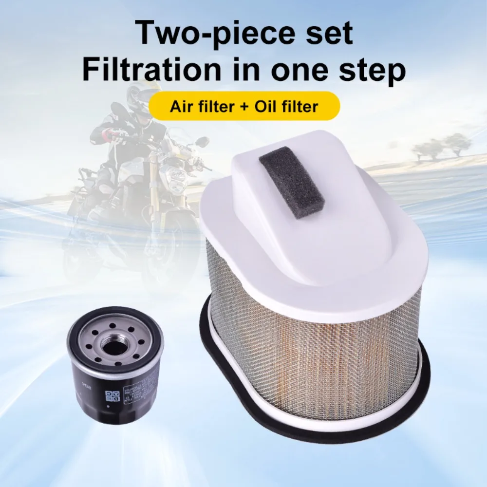 Kawasaki A2802 Kit filtros de aceite y aire para Z750/Z750R/ZR750 - imagen 4