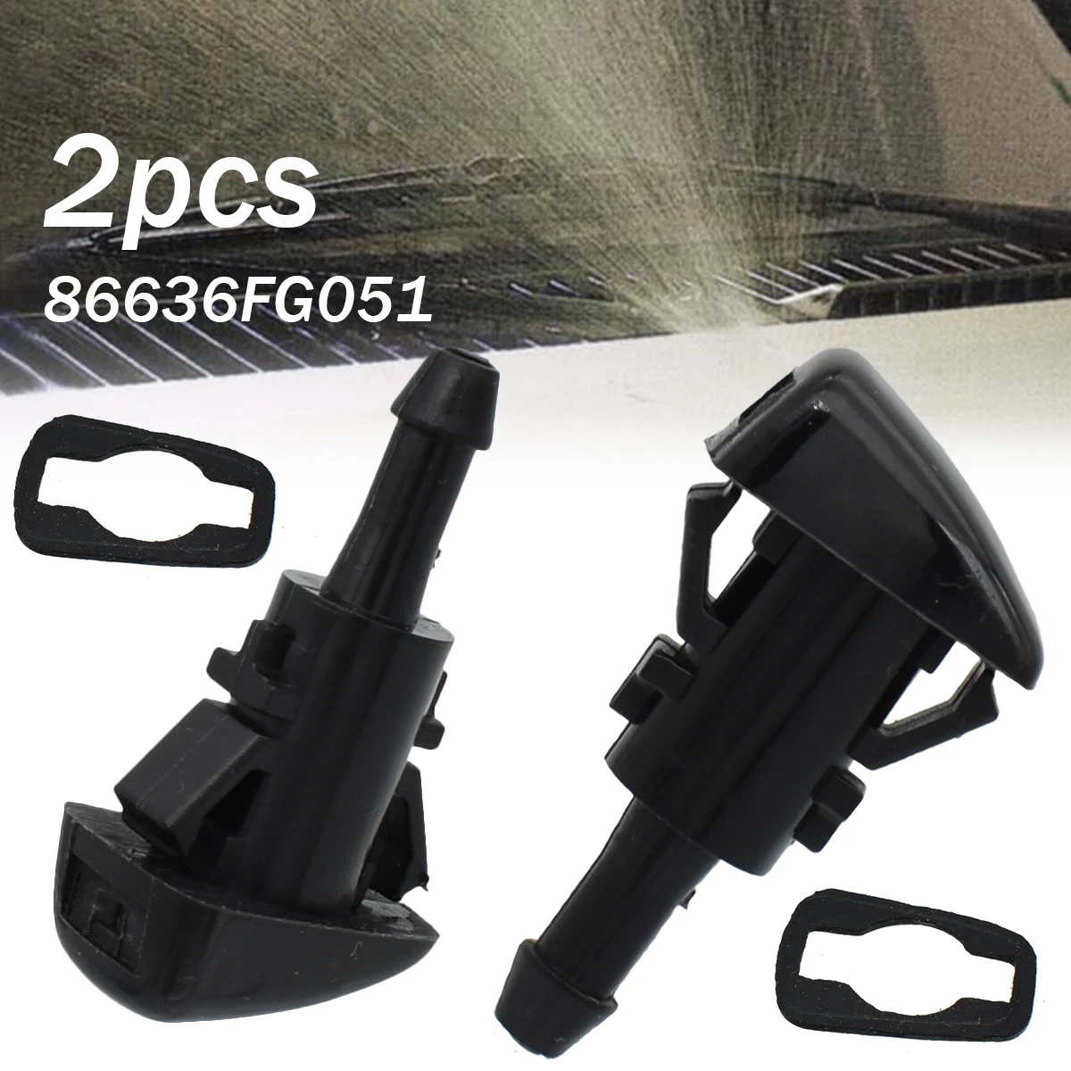 Boquilla de limpiaparabrisas para Subaru Impreza WRX STI 2008-2014