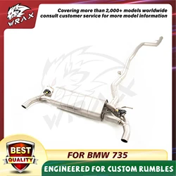 WRAX válvula de control de escape acero inoxidable BMW 735 catback