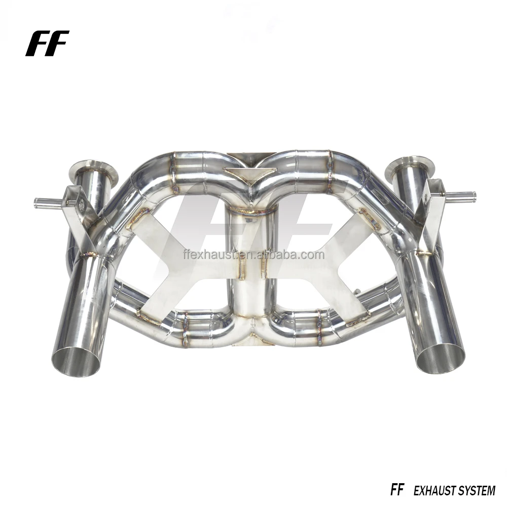 Escape de acero inoxidable para Lamborghini SVJ
