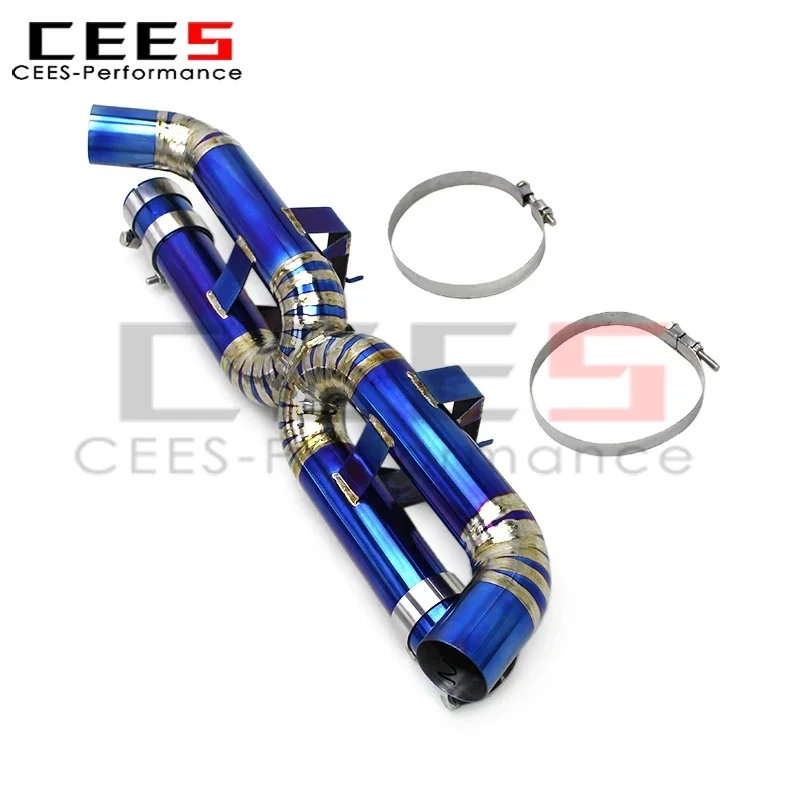 Eje trasero Cees Catback Valvetronic Porsche 911 992 Carrera S 3.0T