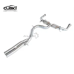 Escape deportivo con válvula inoxidable para Audi RS3 2.5T 2017-2023