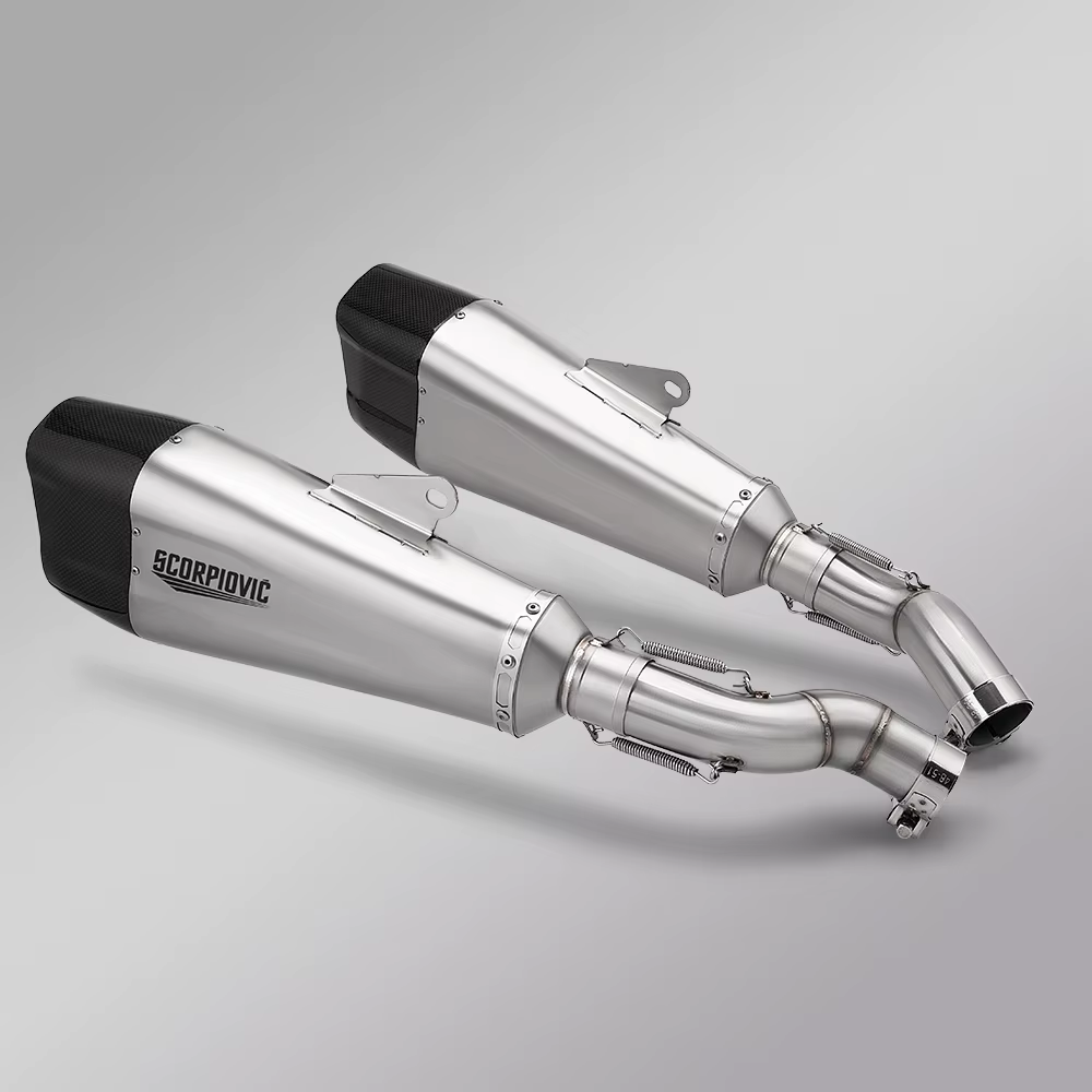 Slip-on Suzuki Hayabusa GSX1300R 2021-2024 con tubo medio y silenciador