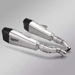 Slip-on Suzuki Hayabusa GSX1300R 2021-2024 con tubo medio y silenciador