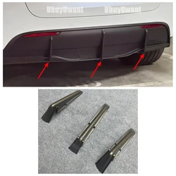 Difusor trasero labio negro para Tesla Model Y 2018-2022