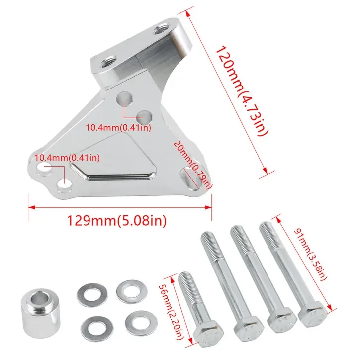 Soporte de motor Honda K20/K24, serie K de bloque, montaje - imagen 2