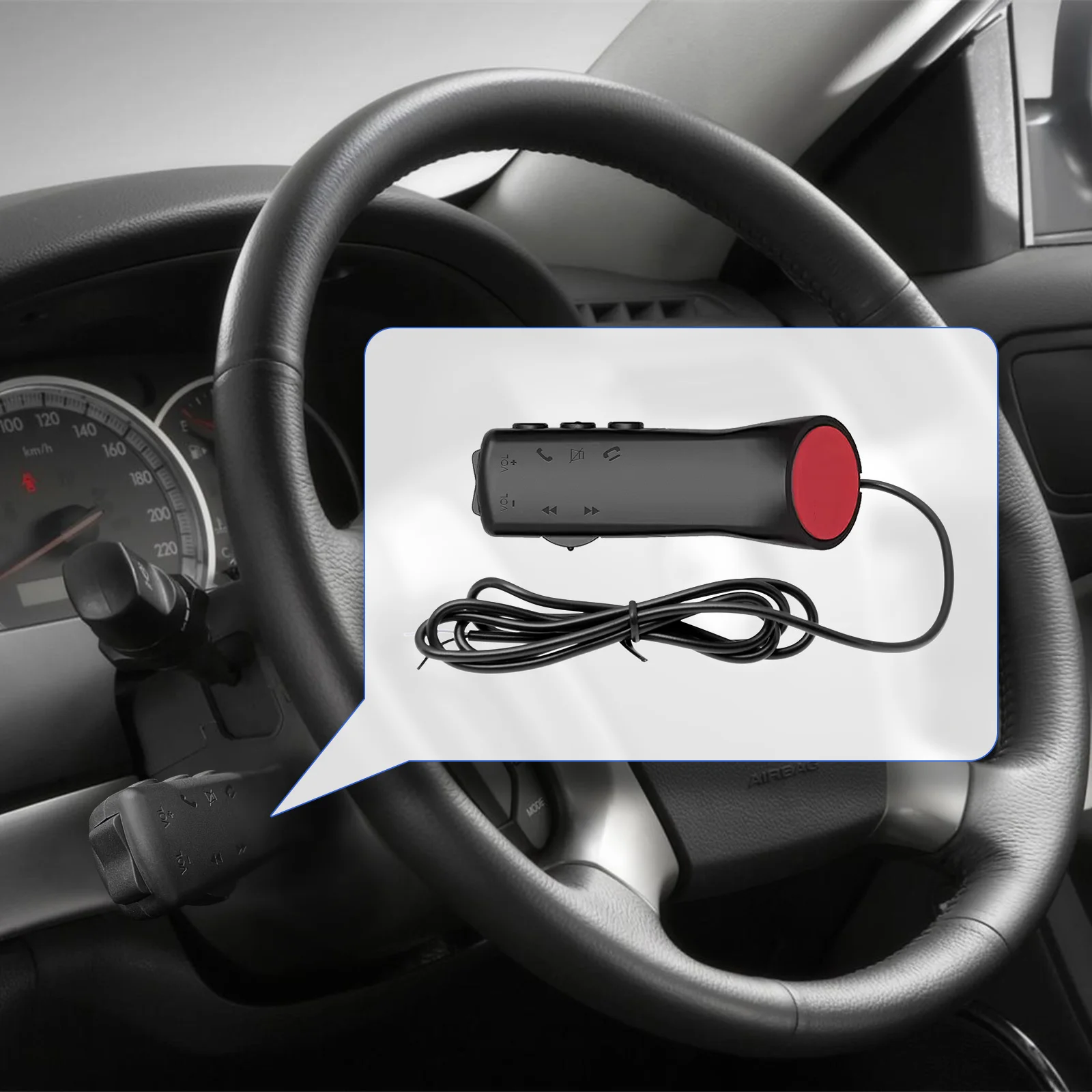 Mando universal para volante con control de radio, GPS y DVD - imagen 3