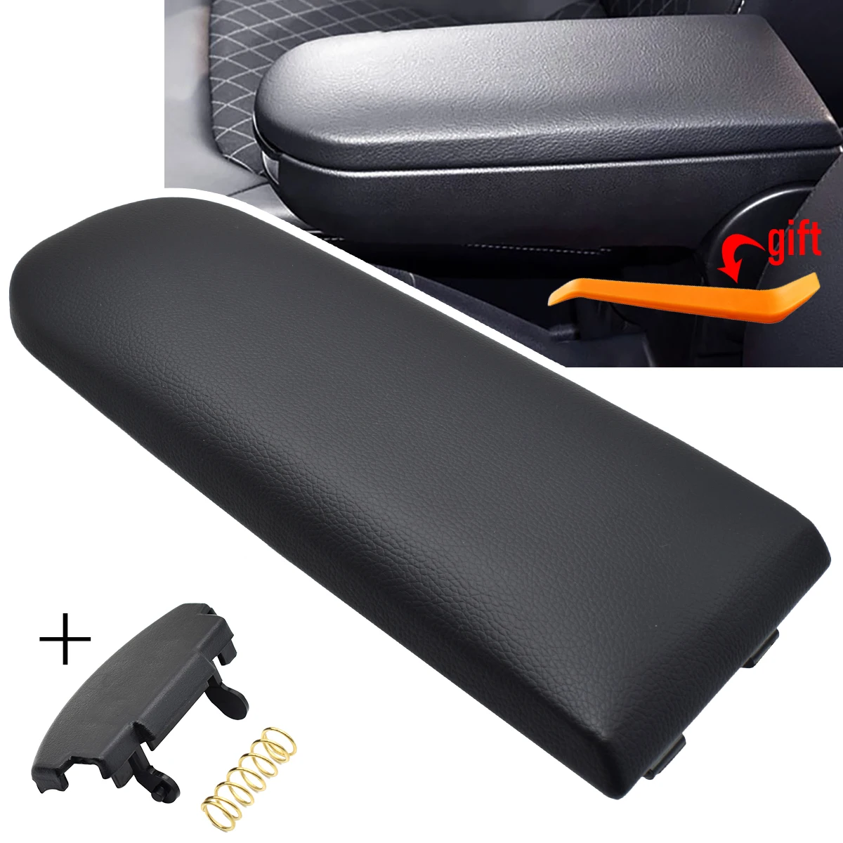 Tapa del pestillo del reposabrazos VW Golf IV, Bora, Jetta Mk4