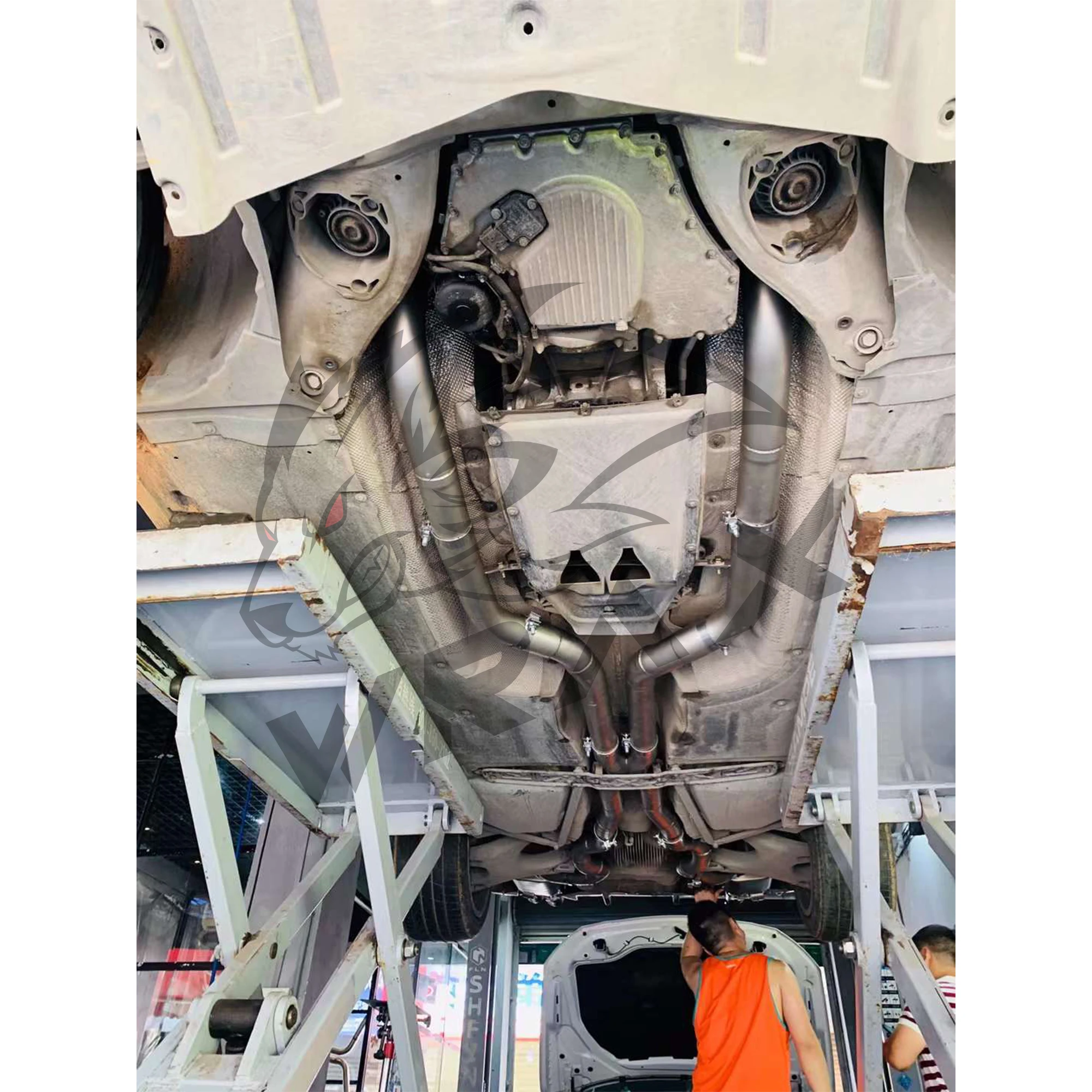 Escape Catback de acero inoxidable 304 con válvula para BMW M5 F10 - imagen 4