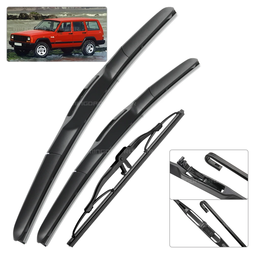 Escobillas limpiaparabósticos Jeep Cherokee XJ 1997-2001 18/13 pulg - imagen 2