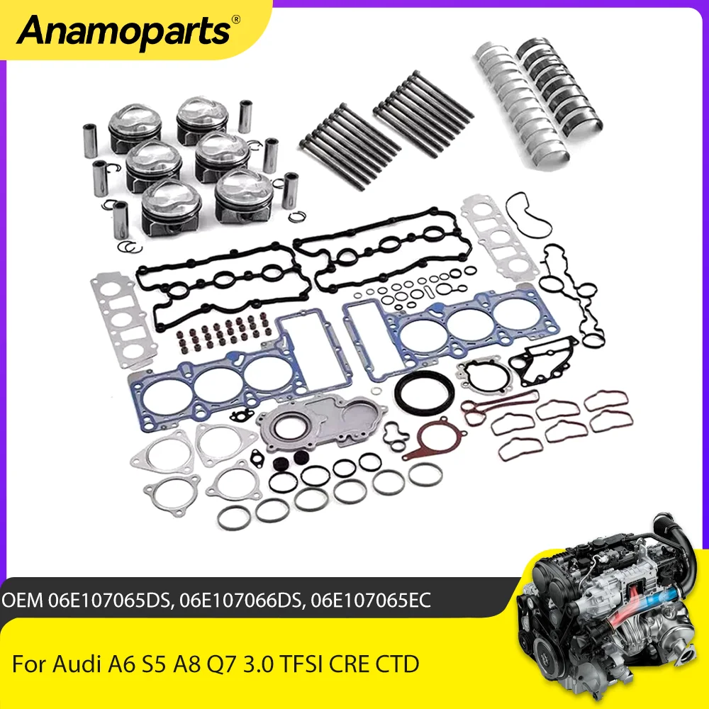Kit distribución con juntas motor Audi A6 S5 A7 A8 Q7 3.0 TDI 14-19