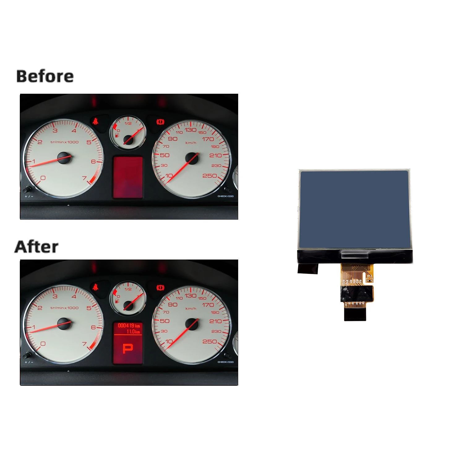 Peugeot 407 LCD – cuadro de instrumentos SW y Coupe - imagen 2