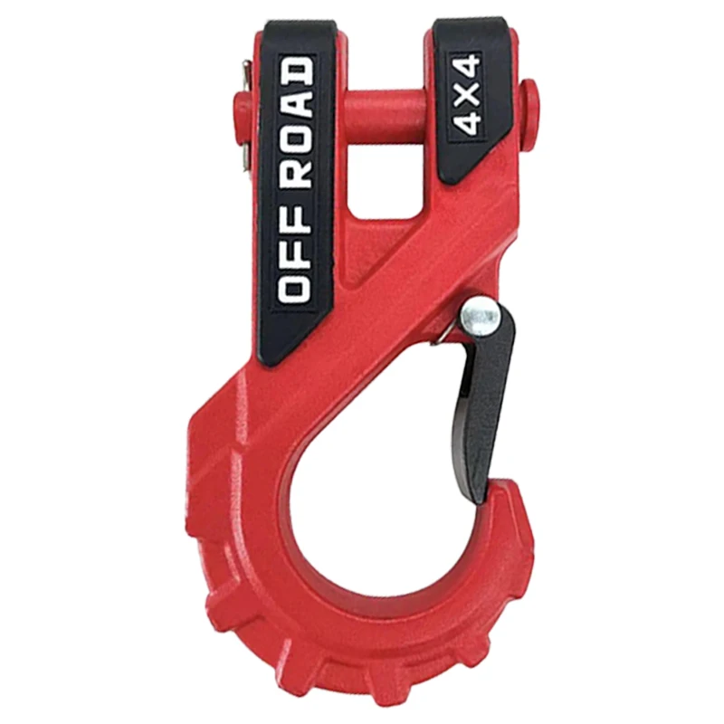 Gancho remolque acero forjado 20T con protector goma – caravana, ATV
