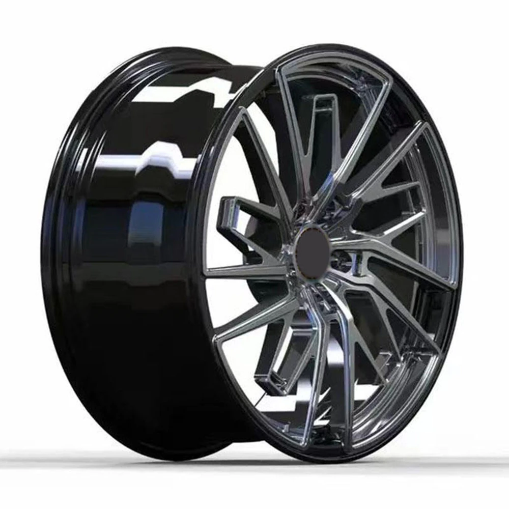 Ruedas de coche de pasajero 17 18 19 20 21 22 23 pulgadas llantas cromadas rueda forjada de aleación de aluminio para coches de lujo para BMW serie 7 Audi A8 - imagen 2