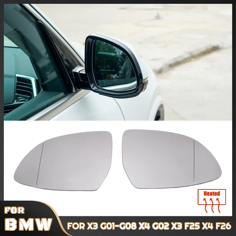 Cristal de espejo lateral BMW X3 X5 X6 2015-2019 calefactable