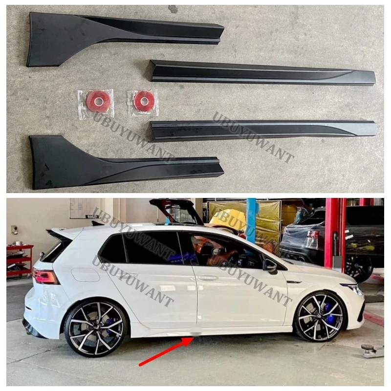 Faldones laterales ABS para Volkswagen Golf 8 GTI/R (2020-2023) - imagen 4