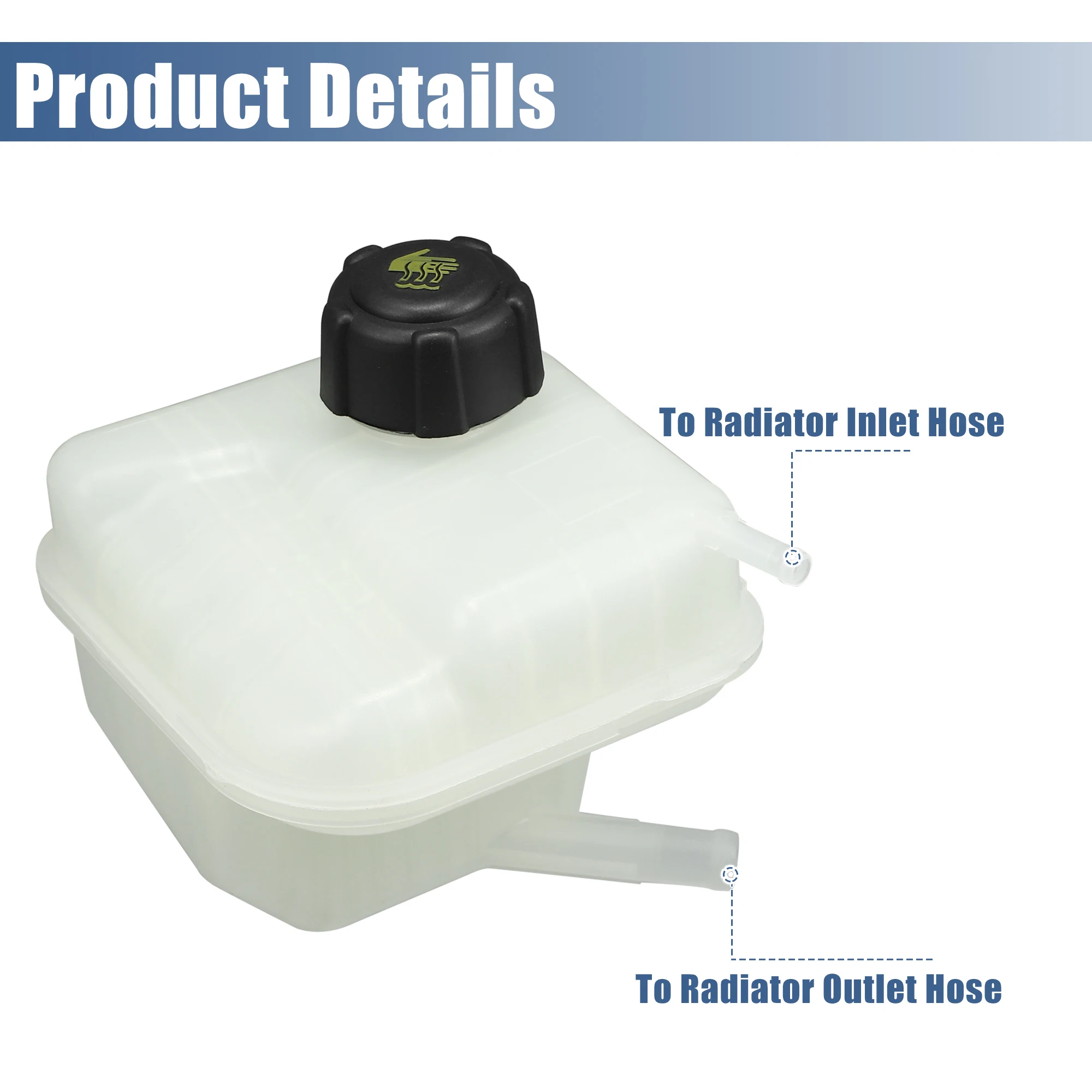 UXCELL Tanque de expansión refrigerante Nissan Qashqai 2007-2014 - imagen 5