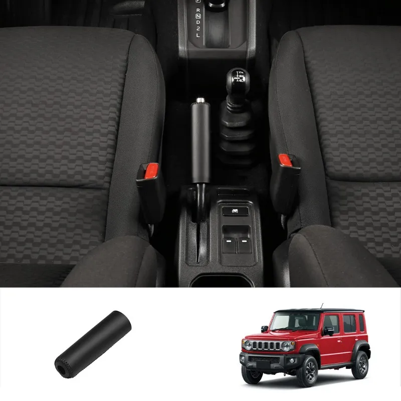 Cubierta freno mano cuero PU Jimny Nomade 2025 – protección - imagen 5
