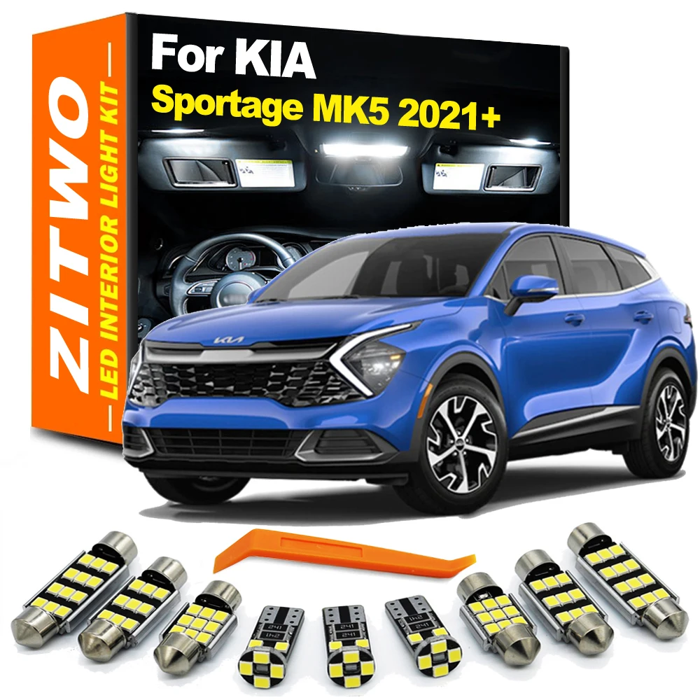 Bombillas LED interior ZITWO Canbus para Kia Sportage 2021-2023
