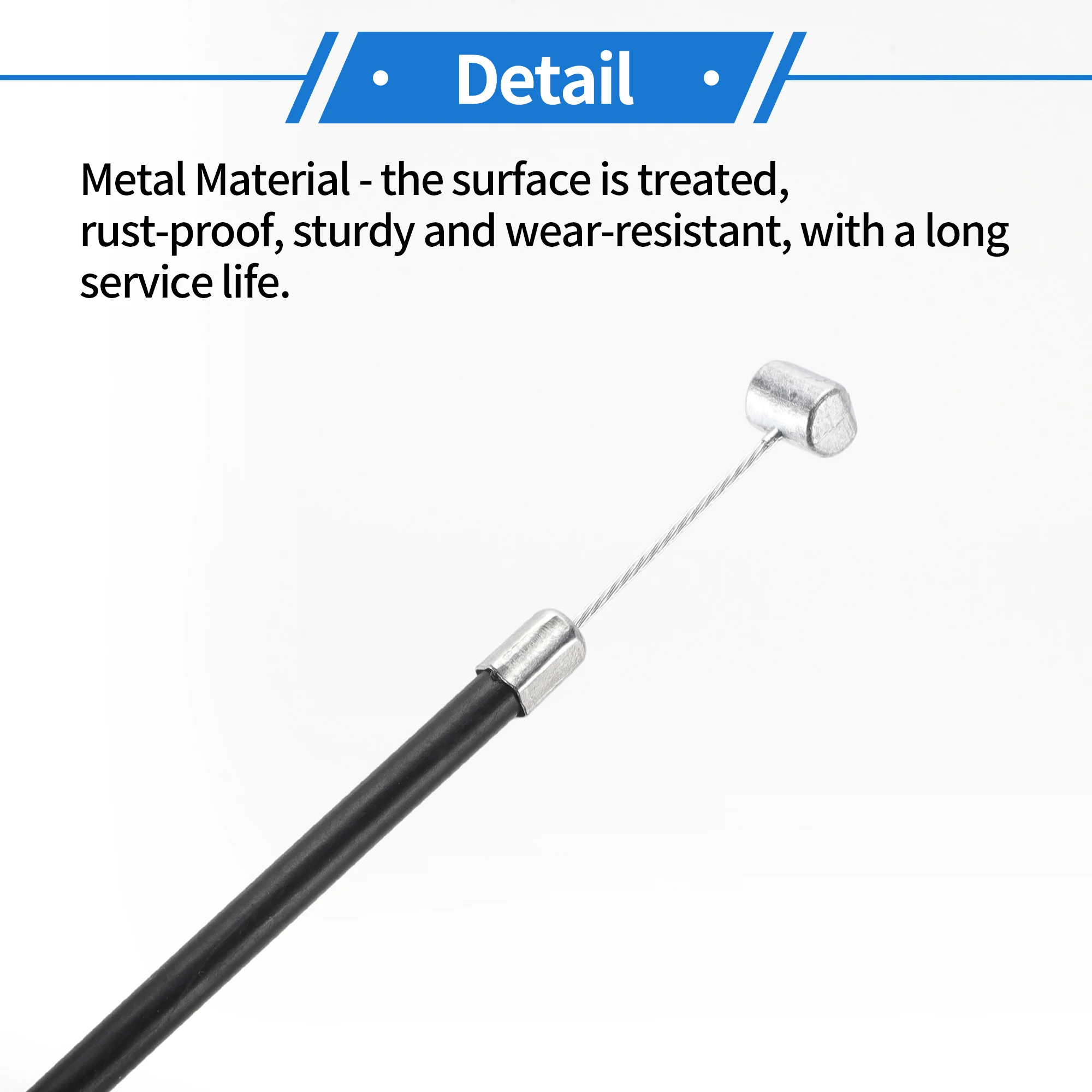 UXCELL Cable de capó para Toyota Land Cruiser - imagen 4