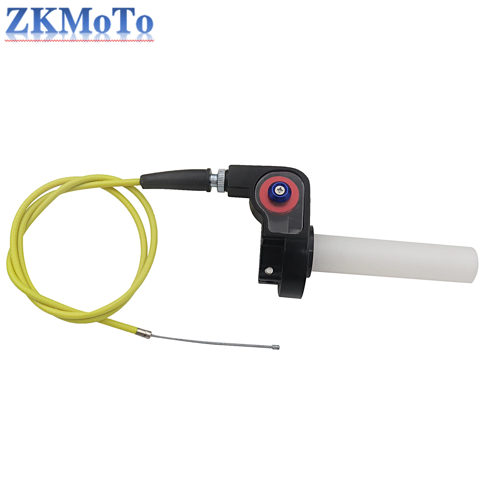 Mango acelerador moto universal 1/4 giro cable 1200mm – KTM Yamaha Honda - imagen 4