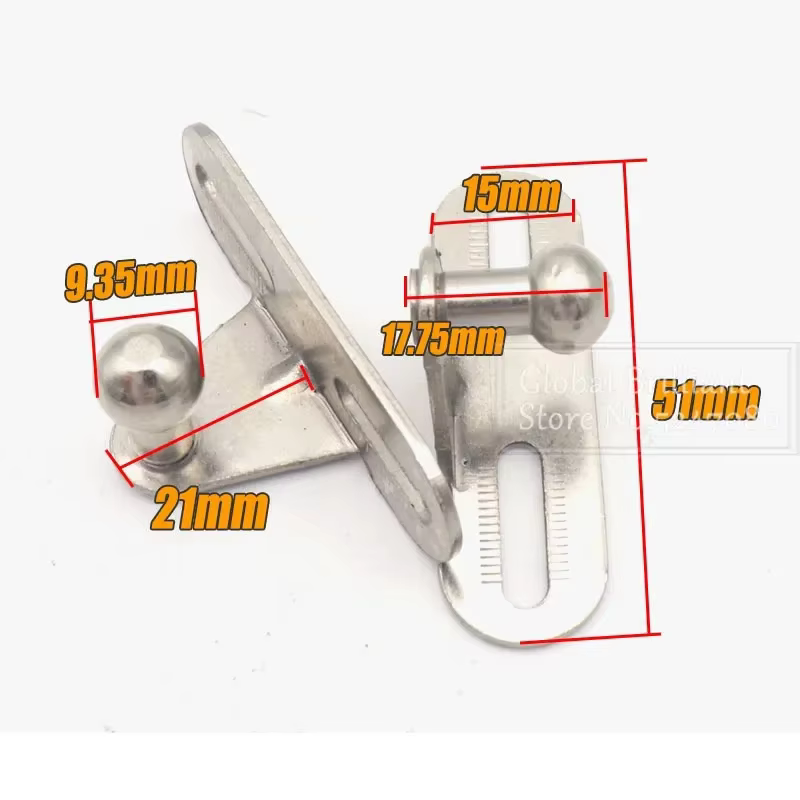 Amortiguador de gas universal para maletero y capó M6/M8 - imagen 4