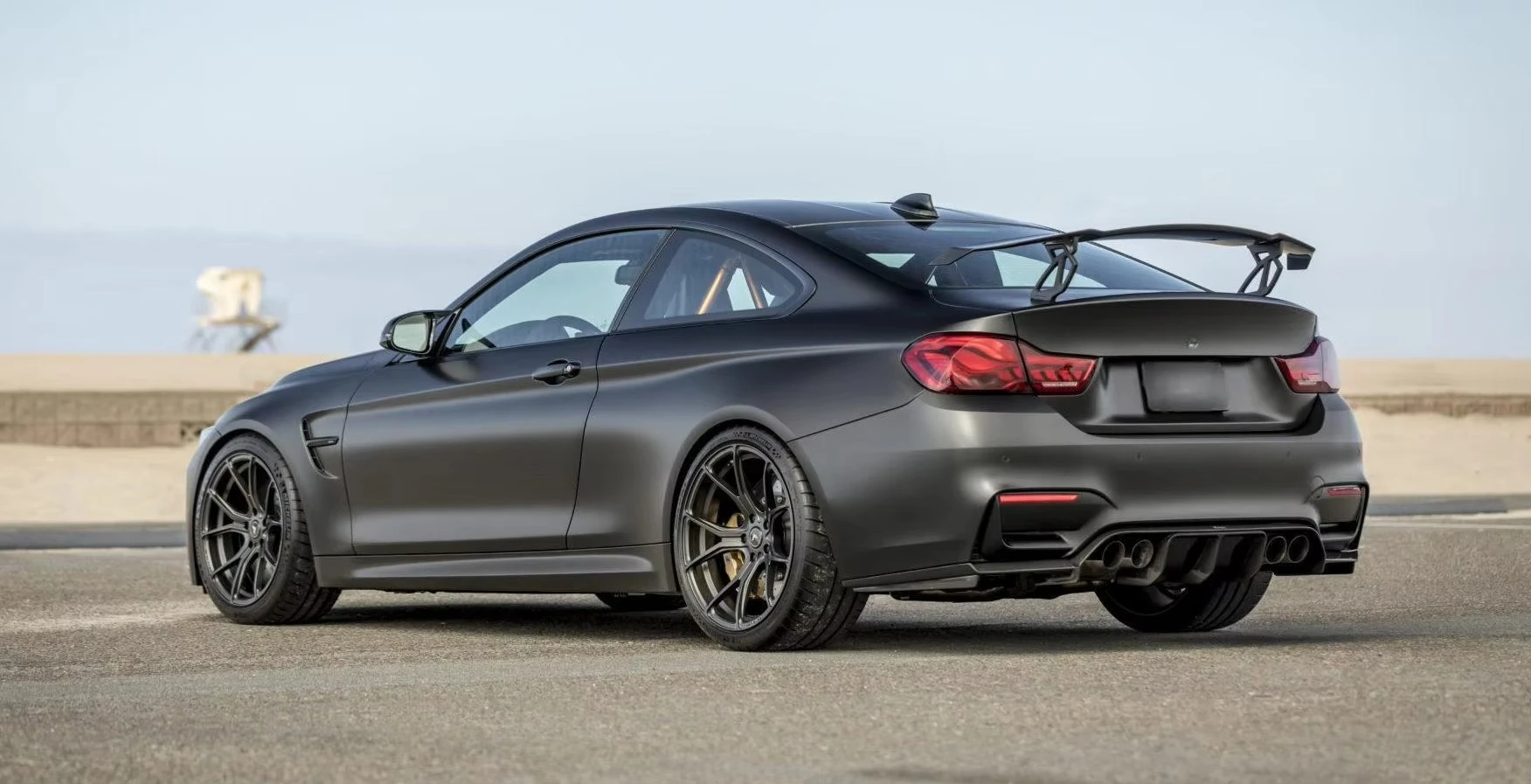 GT Alerón trasero fibra carbono BMW F80 M3 F82 F83 M4 - imagen 5
