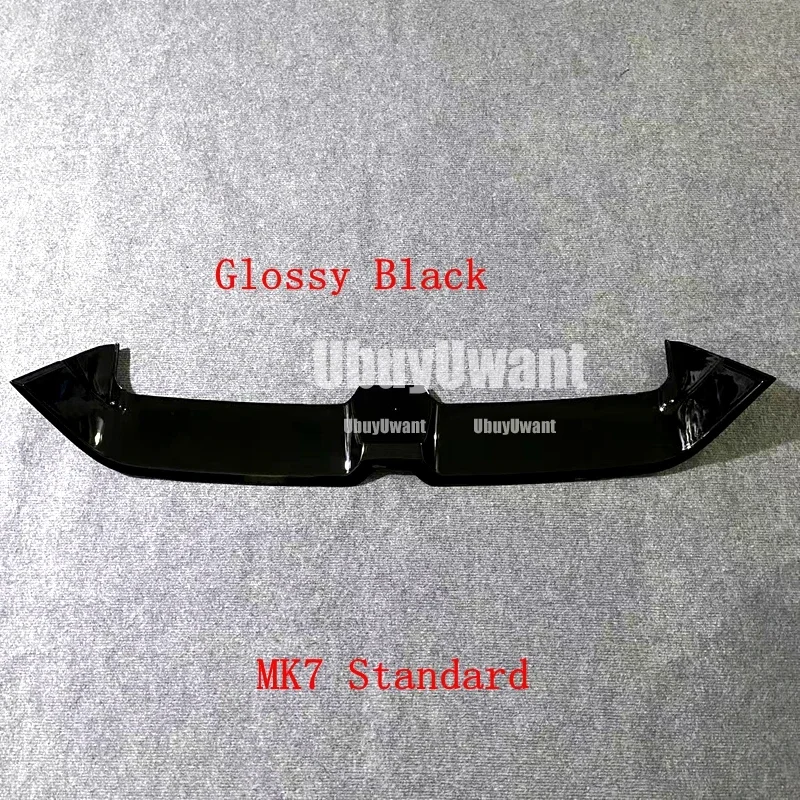 Detalle del diseño trasero del alerón ABS para Golf 7