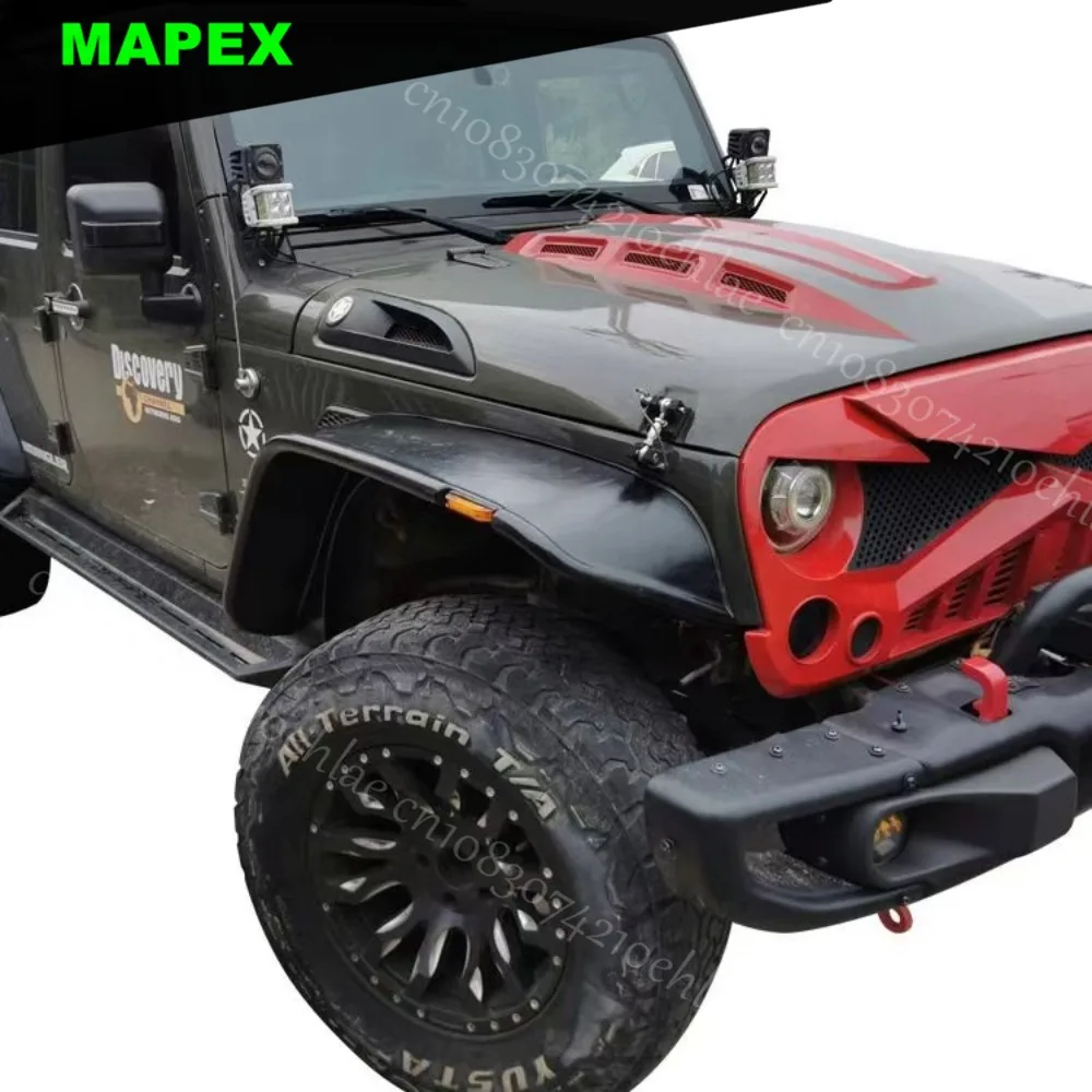 Guardabarros ensanchados estilo avión para Jeep Wrangler JK 2007-2017 - imagen 2