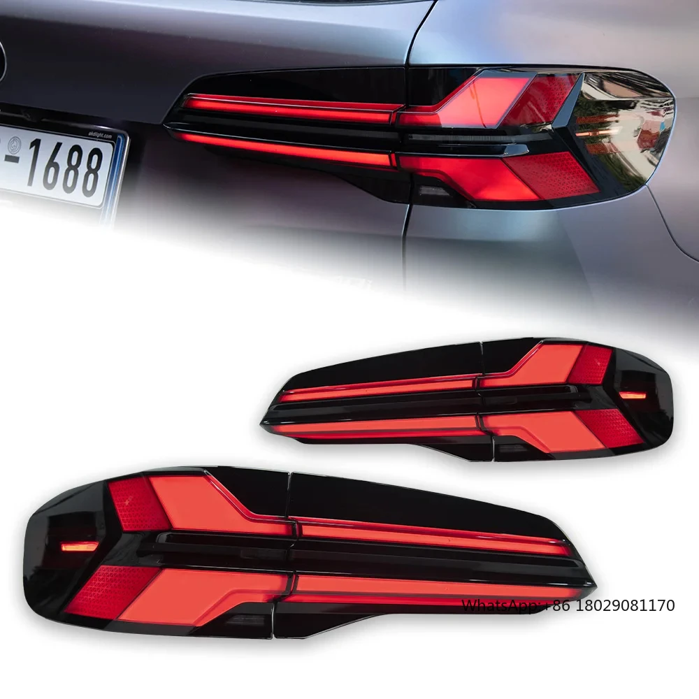 AKD Piloto trasero LED para BMW X5 G05 2018-2022 con DRL