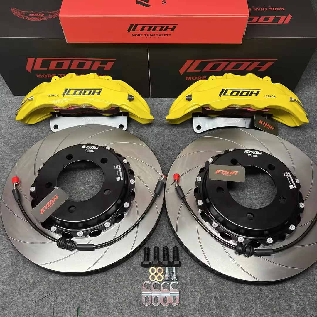 Kit freno delantero 6 pistones, disco flotante 380 mm Kia K5 2025