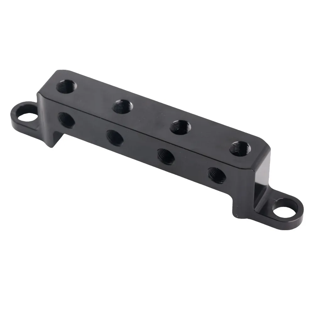 Soporte de sensor remoto de 4 puertos en aluminio negro - imagen 4