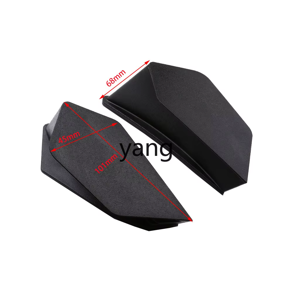 Ala aerodinámica fija Lhh para motocicletas – accesorio de tuning - imagen 3
