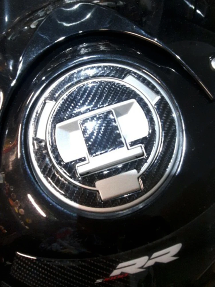 Tapa depósito carbono 3D para motos Yamaha Honda Suzuki BMW Kawasaki - imagen 2