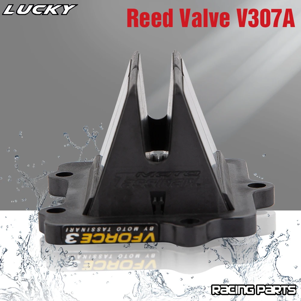 Válvula de lengüeta V307A V Force para Suzuki RM250 Yamaha YZ250 - imagen 2