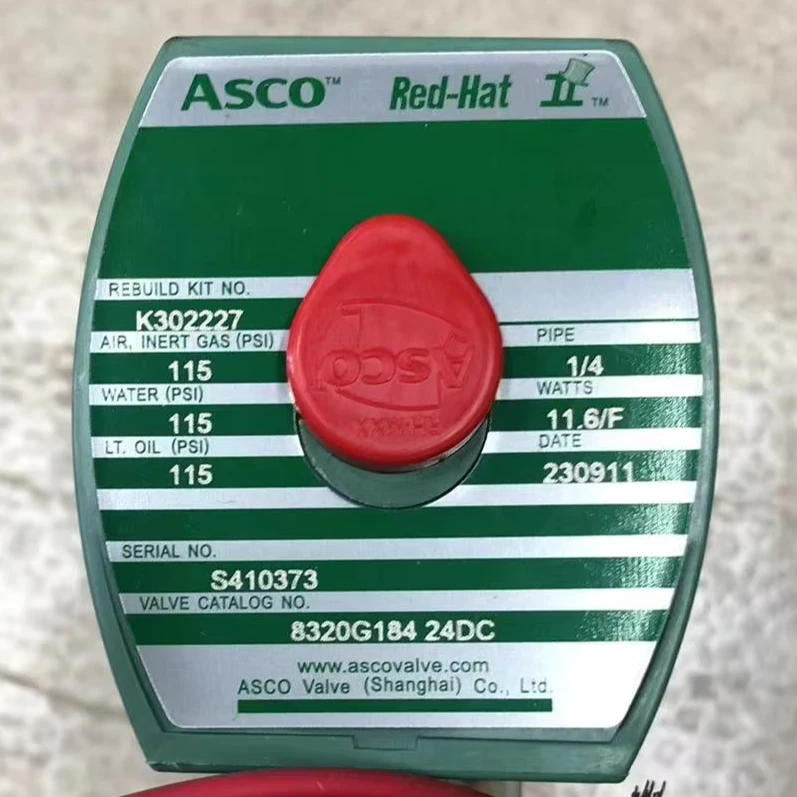Asco 8320G184 válvula 3/2 24VDC - original