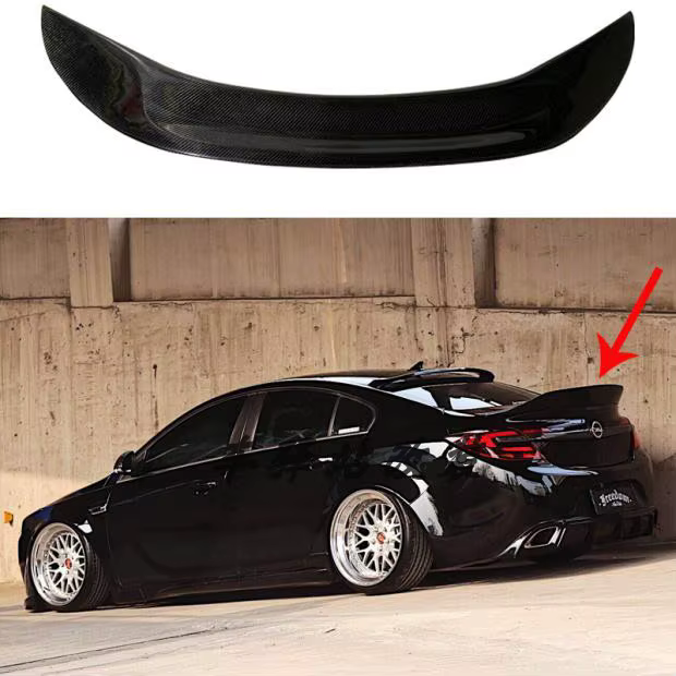 Alerón trasero de fibra de carbono para Opel Insignia 2009-2016 - imagen 3