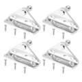 4 Set Silver Tone