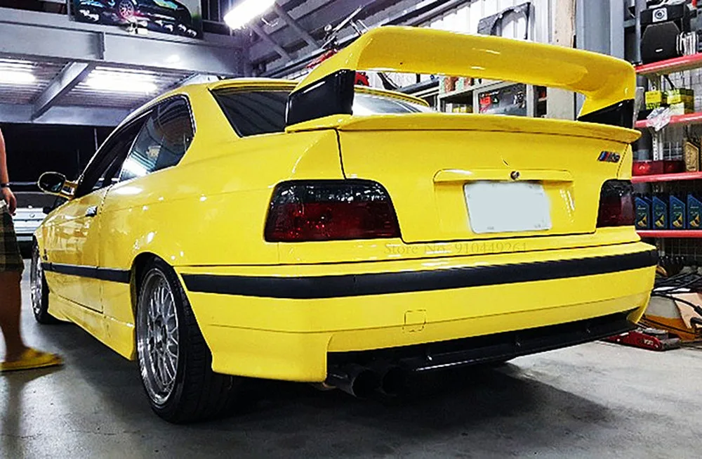 Alerón de estilo GT para personalización exterior del BMW E36
