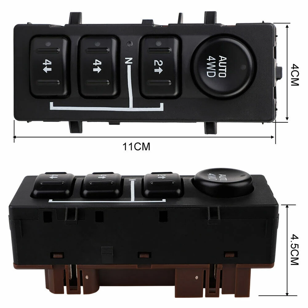 Interruptor selector caja transfer 4x4 Chevrolet Silverado/Suburban - imagen 2