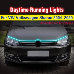 Luz de circulación diurna LED 12 V para VW Sharan 2004-2020