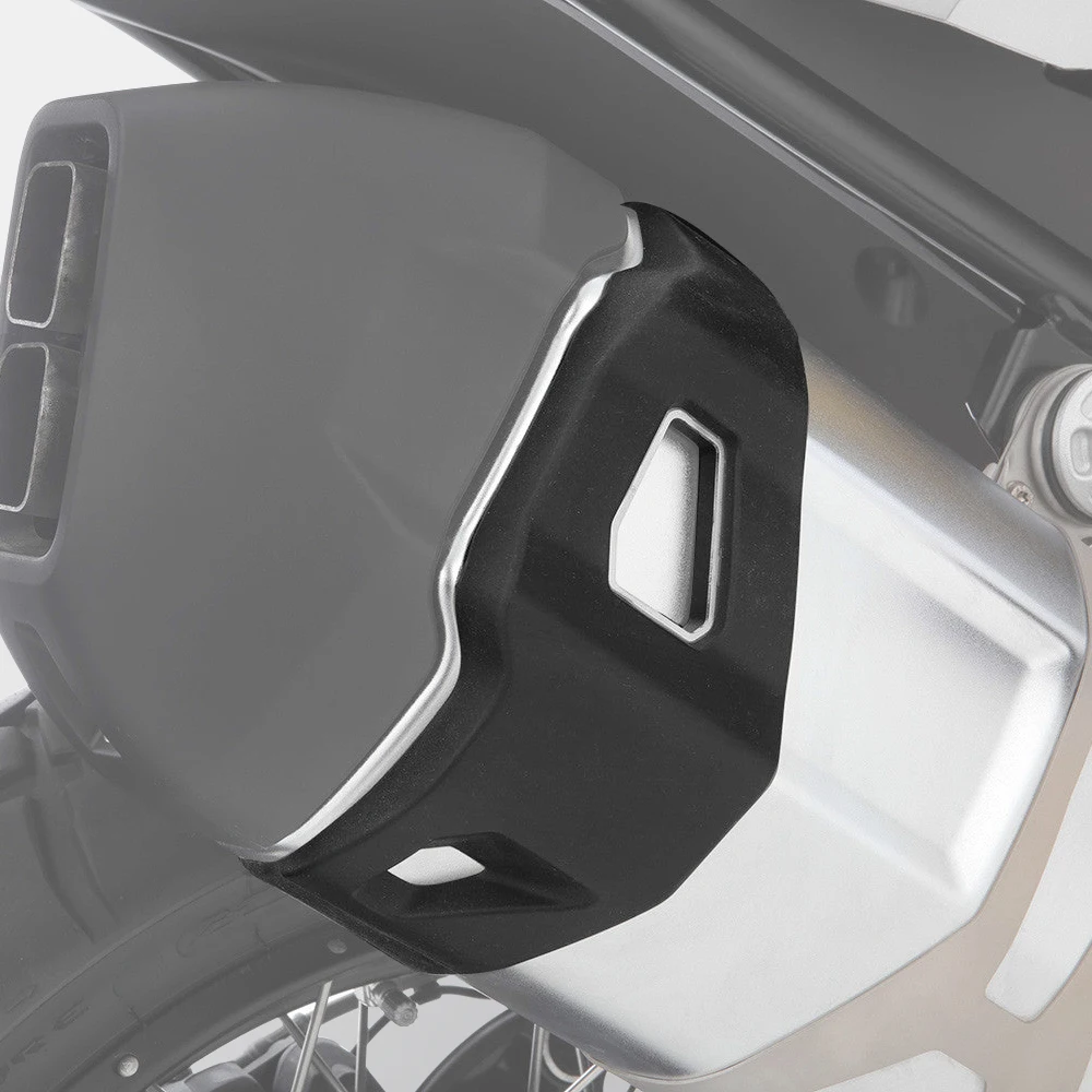 Cubierta de protección térmica para tubo de escape de motocicleta, Protector de protección, accesorios de actualización, Adventure, R1250GS, 1200GS - imagen 2