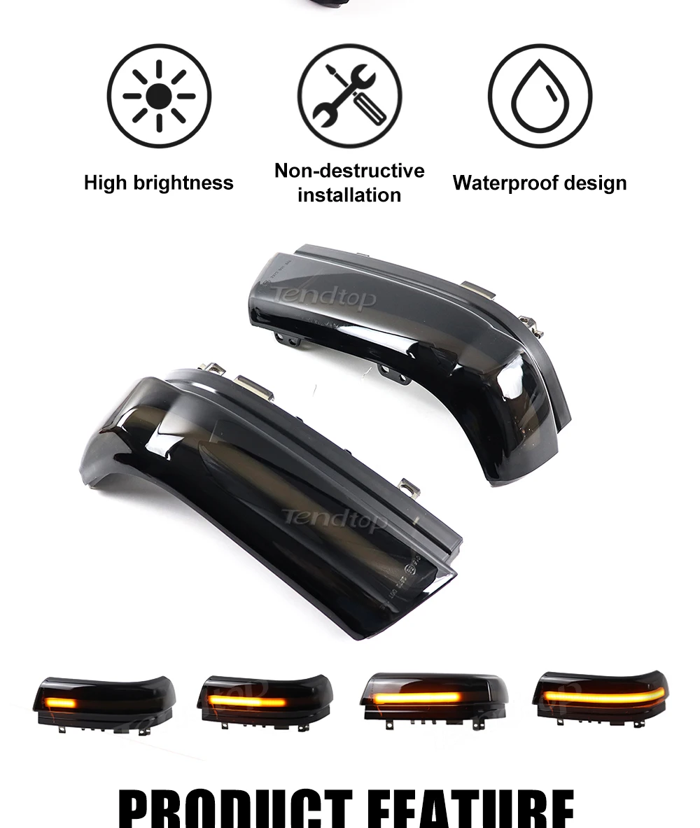 Pareja de indicadores LED para lado izquierdo y derecho