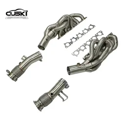 Bajante de escape racing inoxidable para Audi R8 5.2 V10
