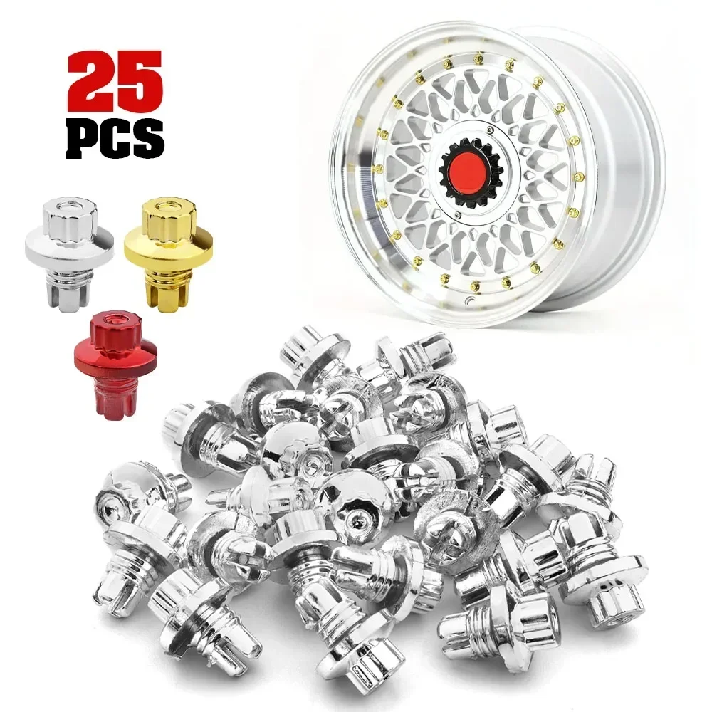 Remaches de rueda universales de plástico ABS para llantas