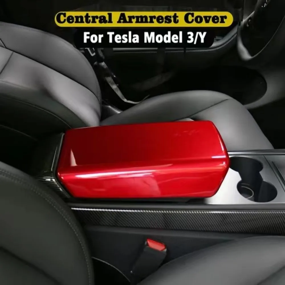Embellecedor consola central ABS efecto carbono – Tesla Model 3/Y