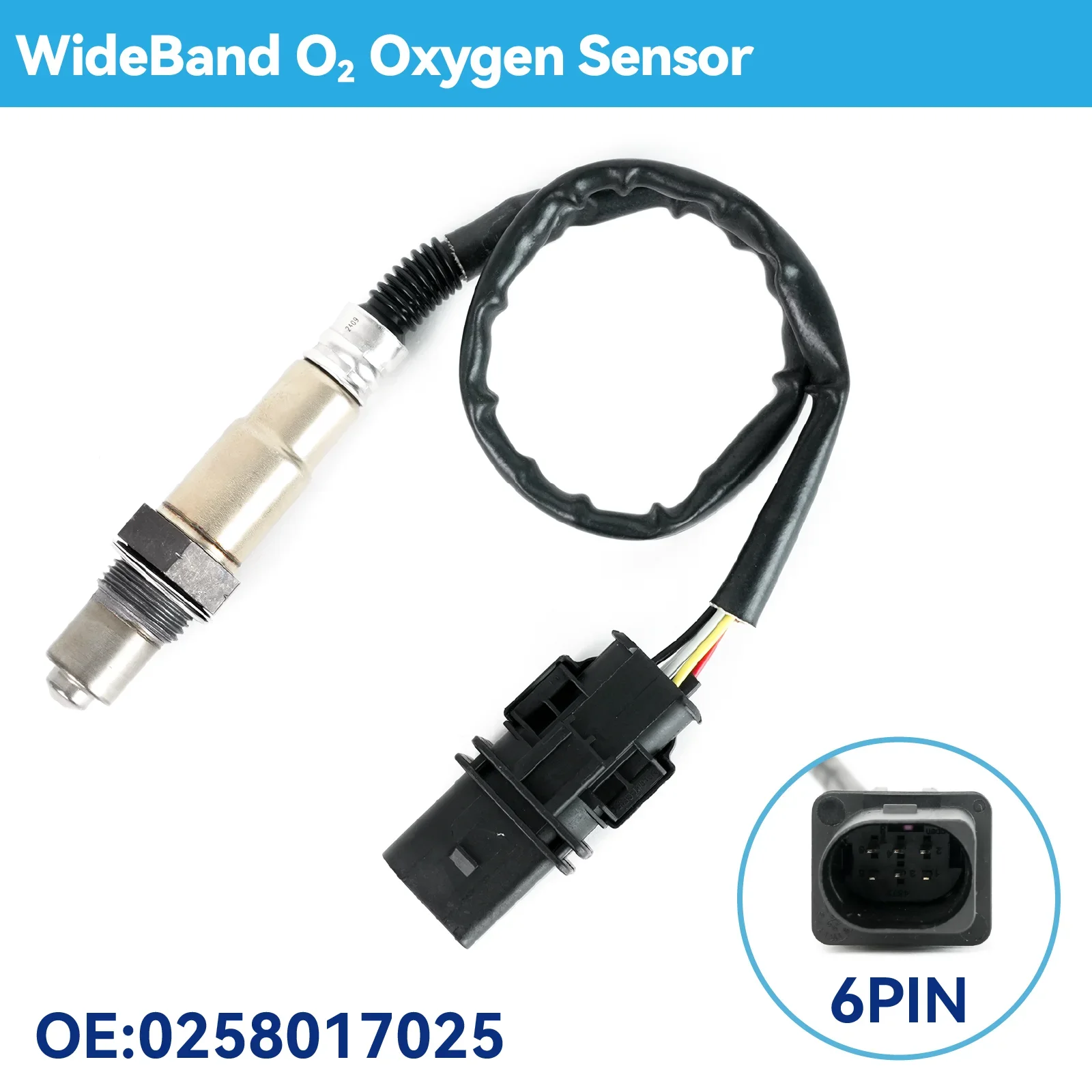 Bosch LSU4.9 sensor lambda banda ancha para AEM X-Series - imagen 2