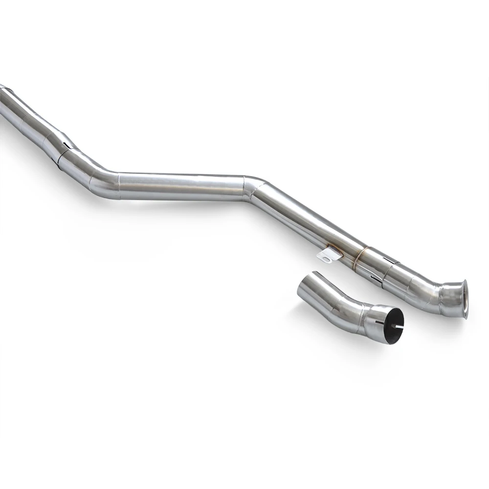 Escape Cat-Back acero inoxidable con válvula BMW 530i G30 B48 2.0T 2017-2023 - imagen 3