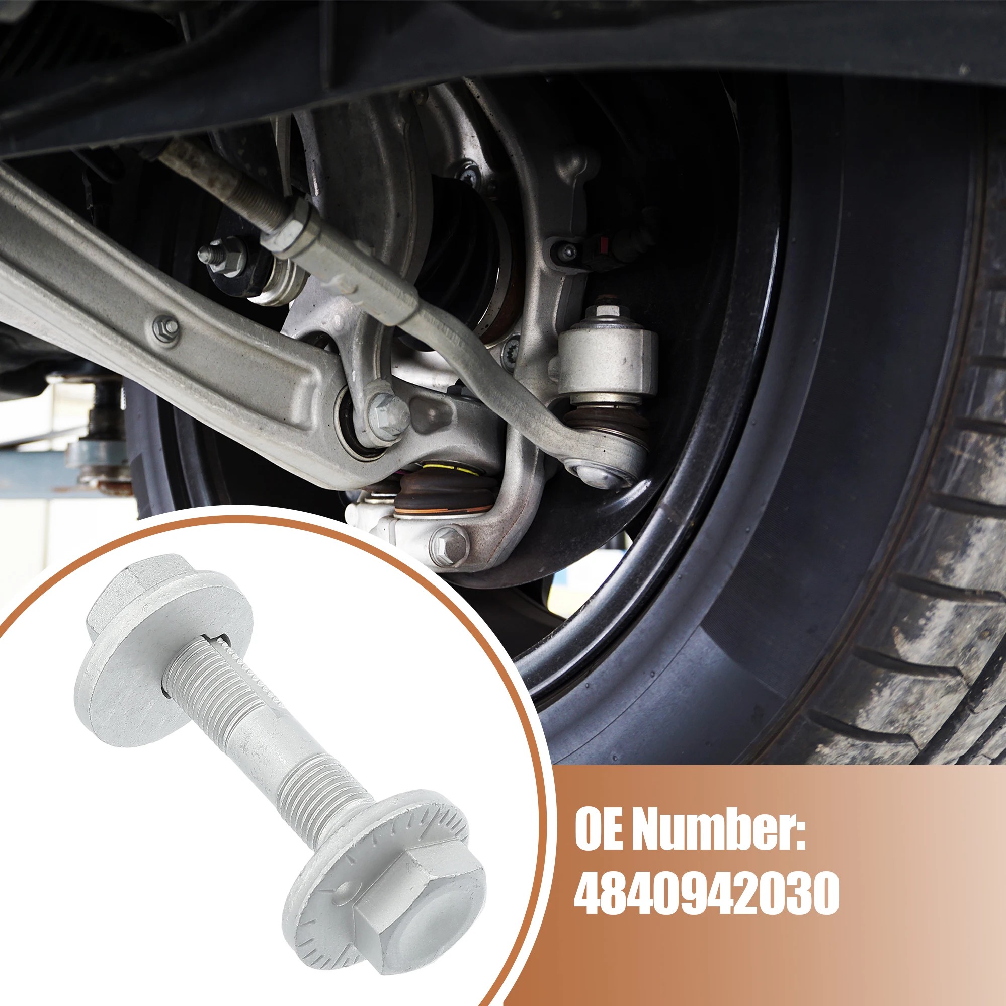Juego de pernos excéntricos de camber UXCELL – Toyota Corolla iM y RAV4 - imagen 3