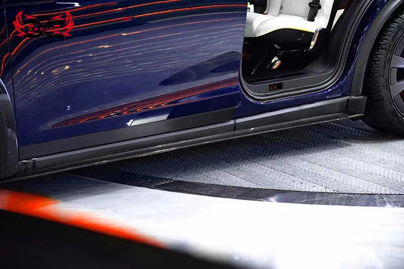 Faldones laterales de fibra de carbono para Tesla Model X - imagen 4